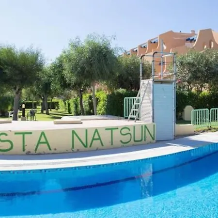 Estudio En Urbanizacion Naturista Con Piscina Junto Al Mar Vera Exterior photo